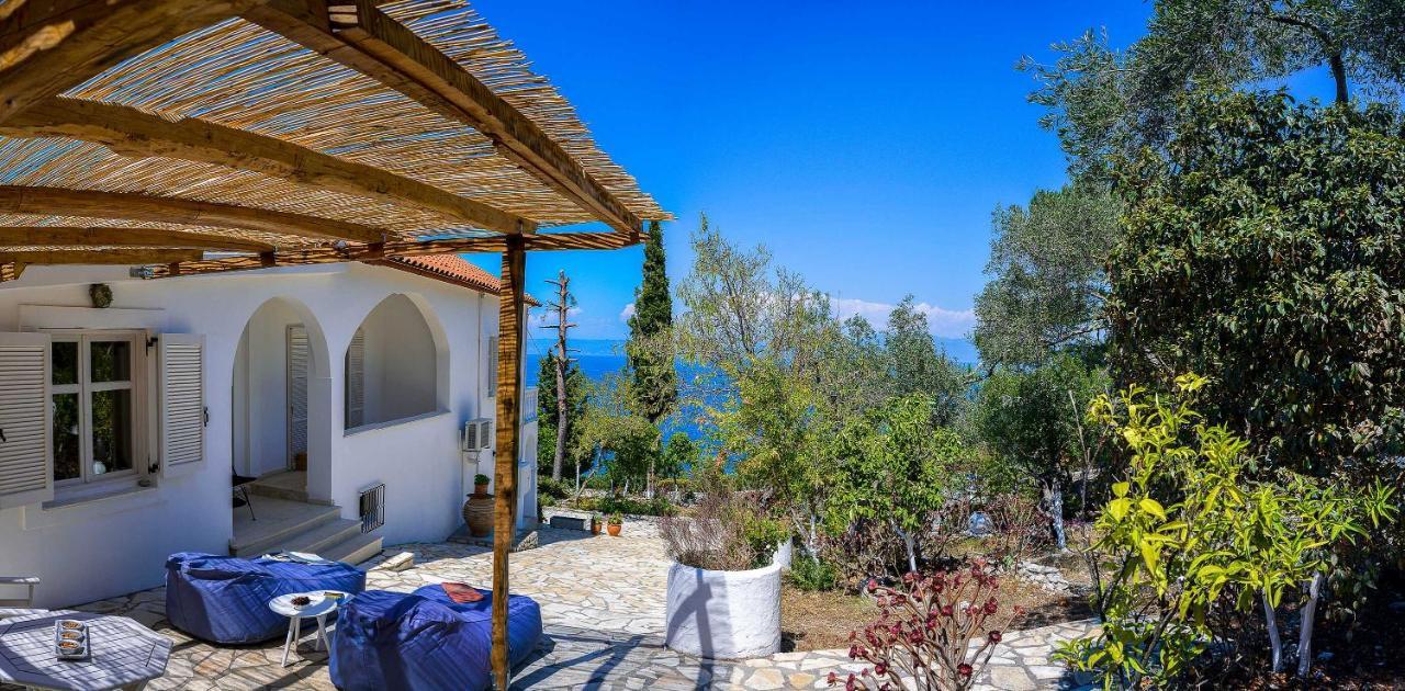 New! Paxoswhite Sea View Apartments & Studios! Gaios Exteriör bild